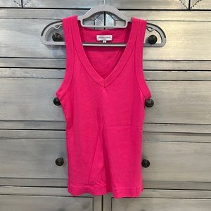 Michael Stars hot pink tank